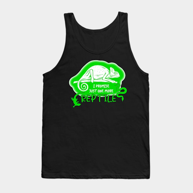 I Promise Just one more reptile Tank Top by Nasher Designs